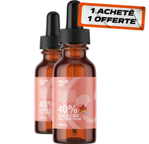 Huile de CBD 40% Full Spectrum - Nature 🍁