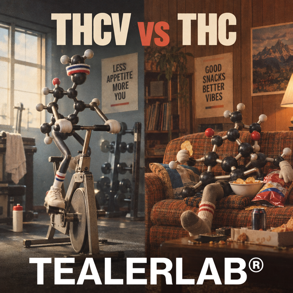 THCV vs THC : Le Cannabinoïde Coupe-Faim Décrypté