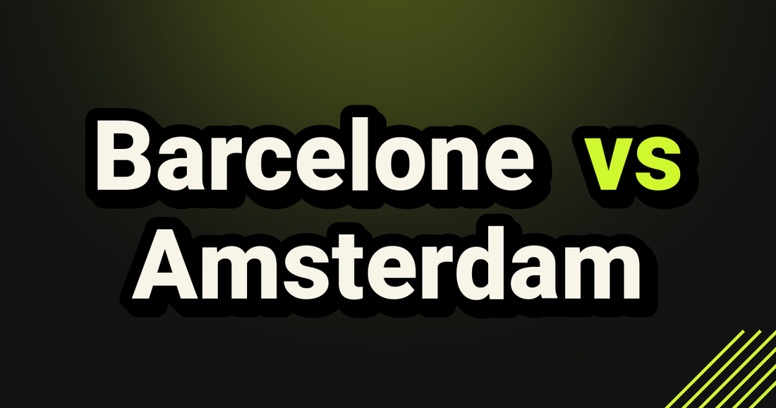 Barcelone vs Amsterdam - TealerLab