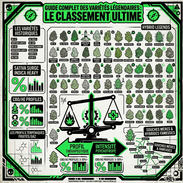 liste des variétés de beuh