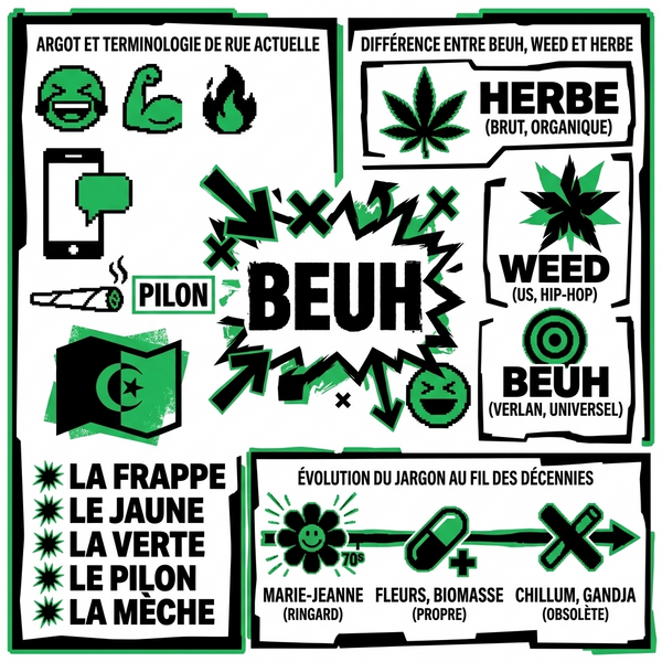 Nom beuh : décoder le lexique et les variétés cultes 🌿