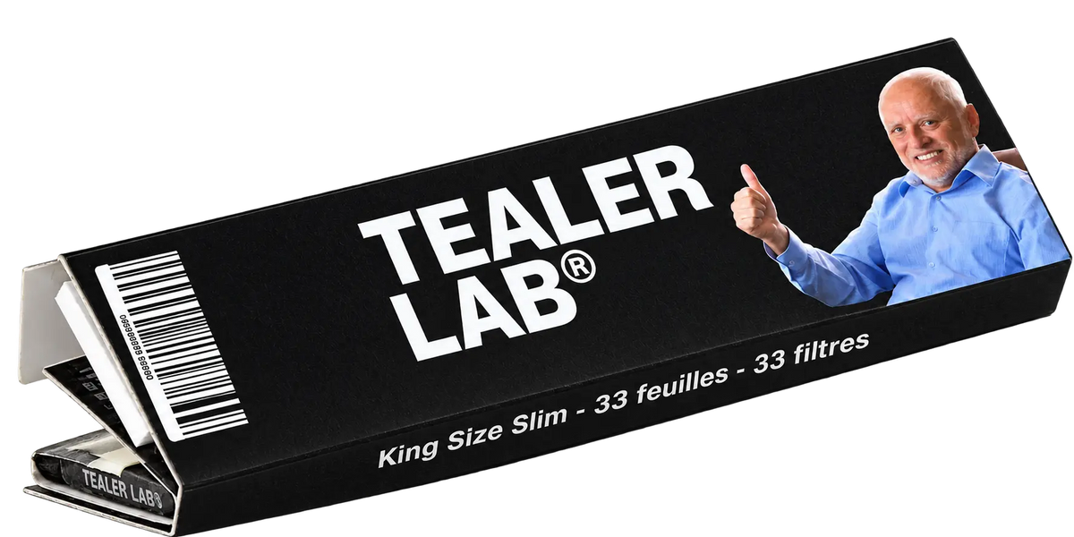 Feuilles slim Harold et tonc TealerLab