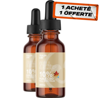 Huile de CBD 10% Full Spectrum - Nature 🍁