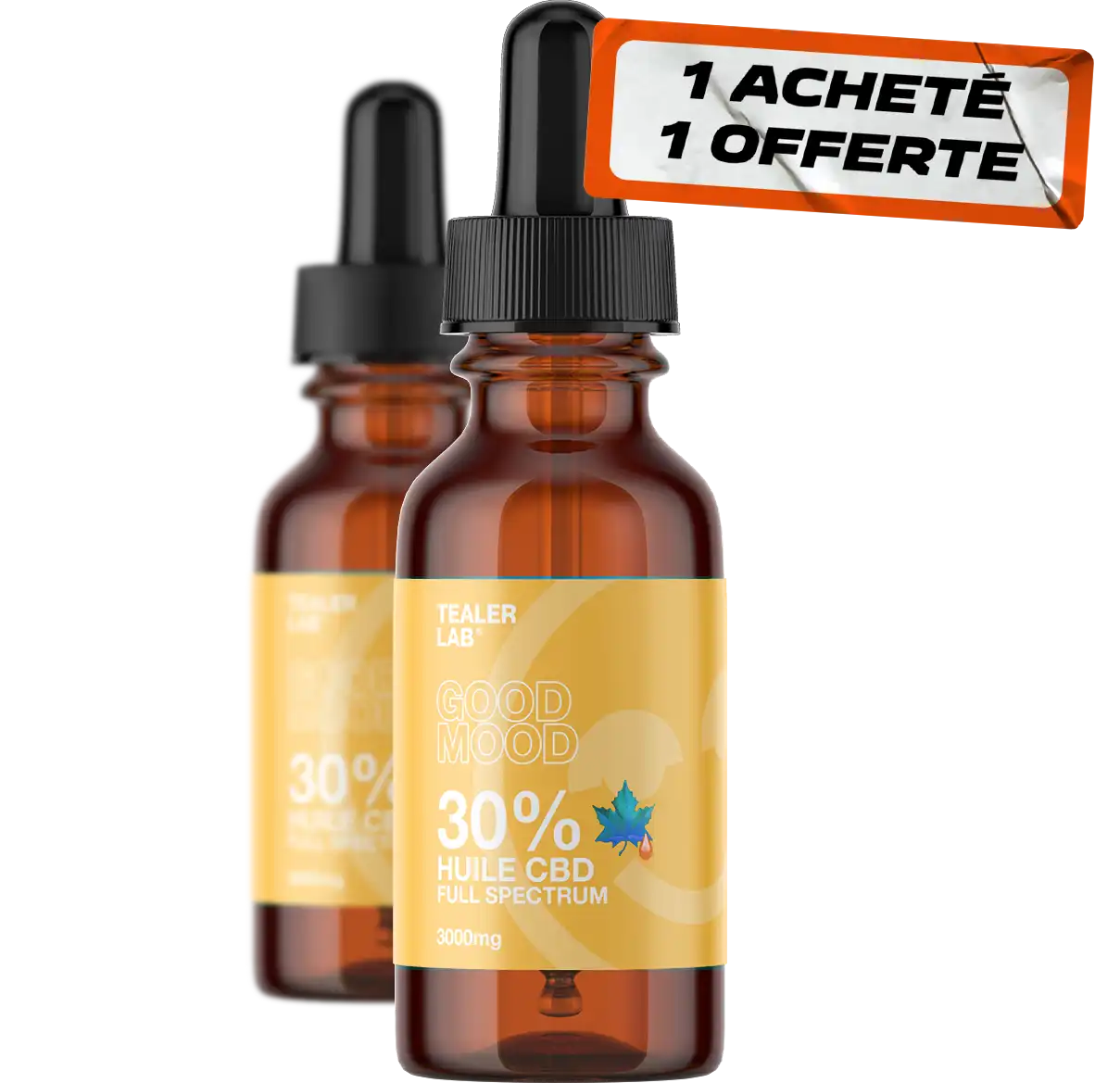 Huile de CBD 30% Full Spectrum - Nature 🍁
