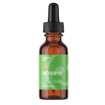 Huile Détente - Full Spectrum CBD/CBG/CBN 40%