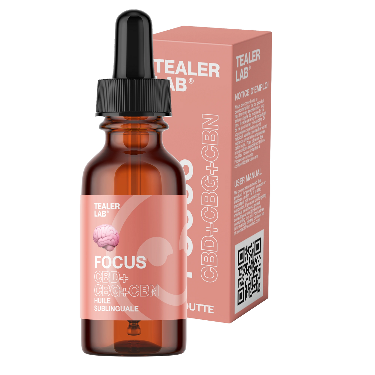 Huile Focus - Full Spectrum CBG/CBD/CBN 30 %