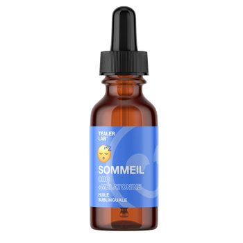 Huile Sommeil - CBD Mélatonine 20%
