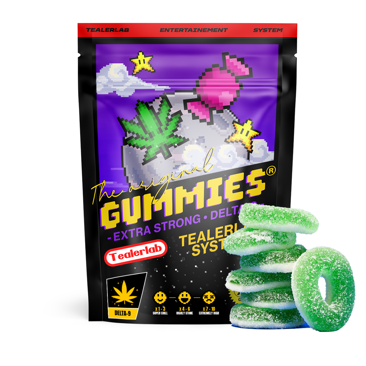 Gummies Delta 9 - Pomme