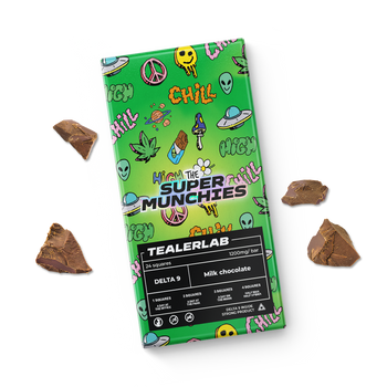 Super munchies Milk Chocolate - Delta9 🍫