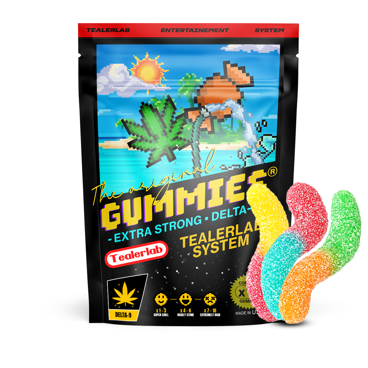 Gummies Delta 9 - Worms