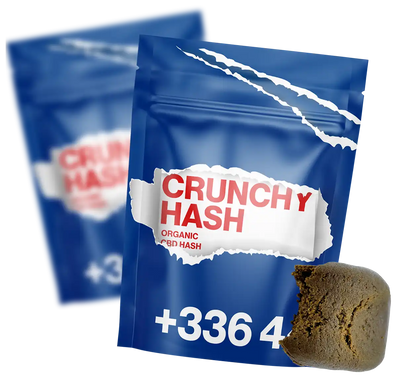 Crunchy Hash - Résine CBD