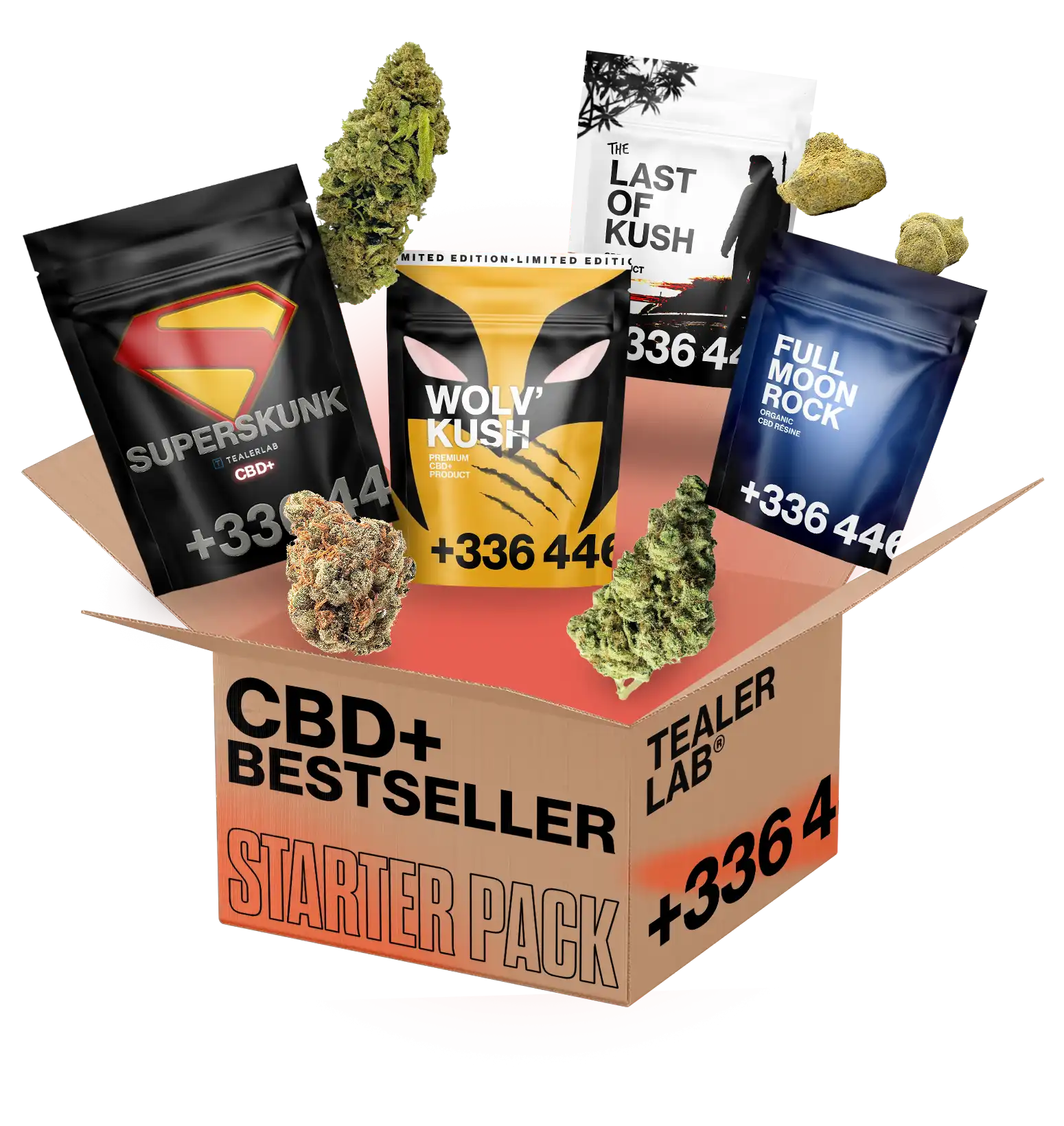 Pack CBD+ Bestseller