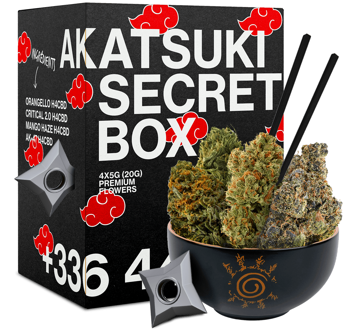 Akatsuki box 20G H4CBD 🔪