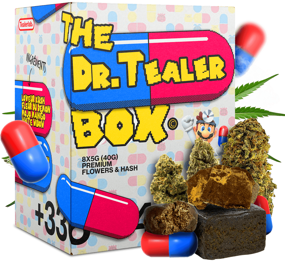 Dr.Tealer Box 40G THCP+ 💊