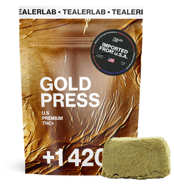 Gold press THC+