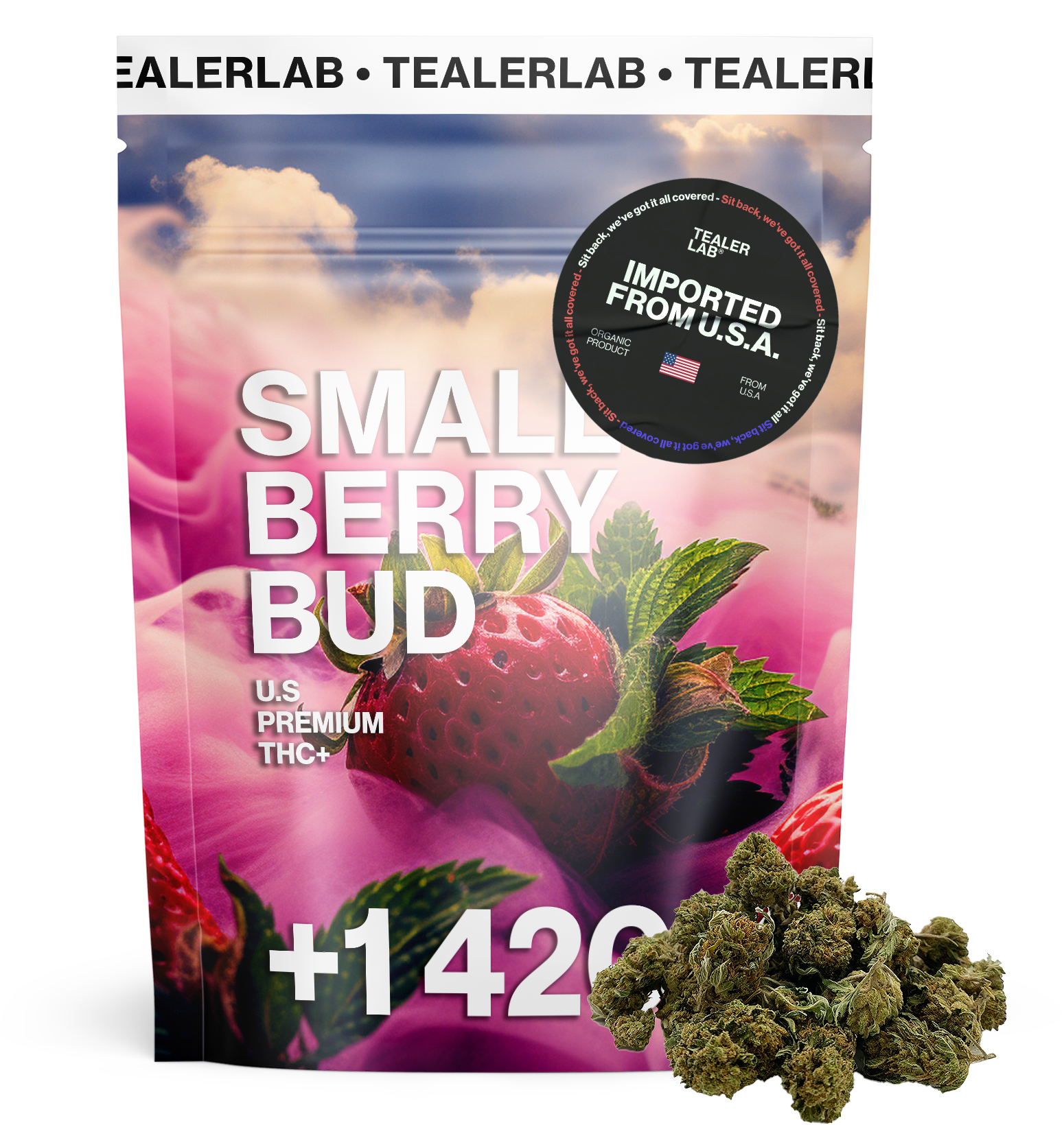 SmallBerry Bud THC+