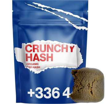 Crunchy Hash - Résine CBD