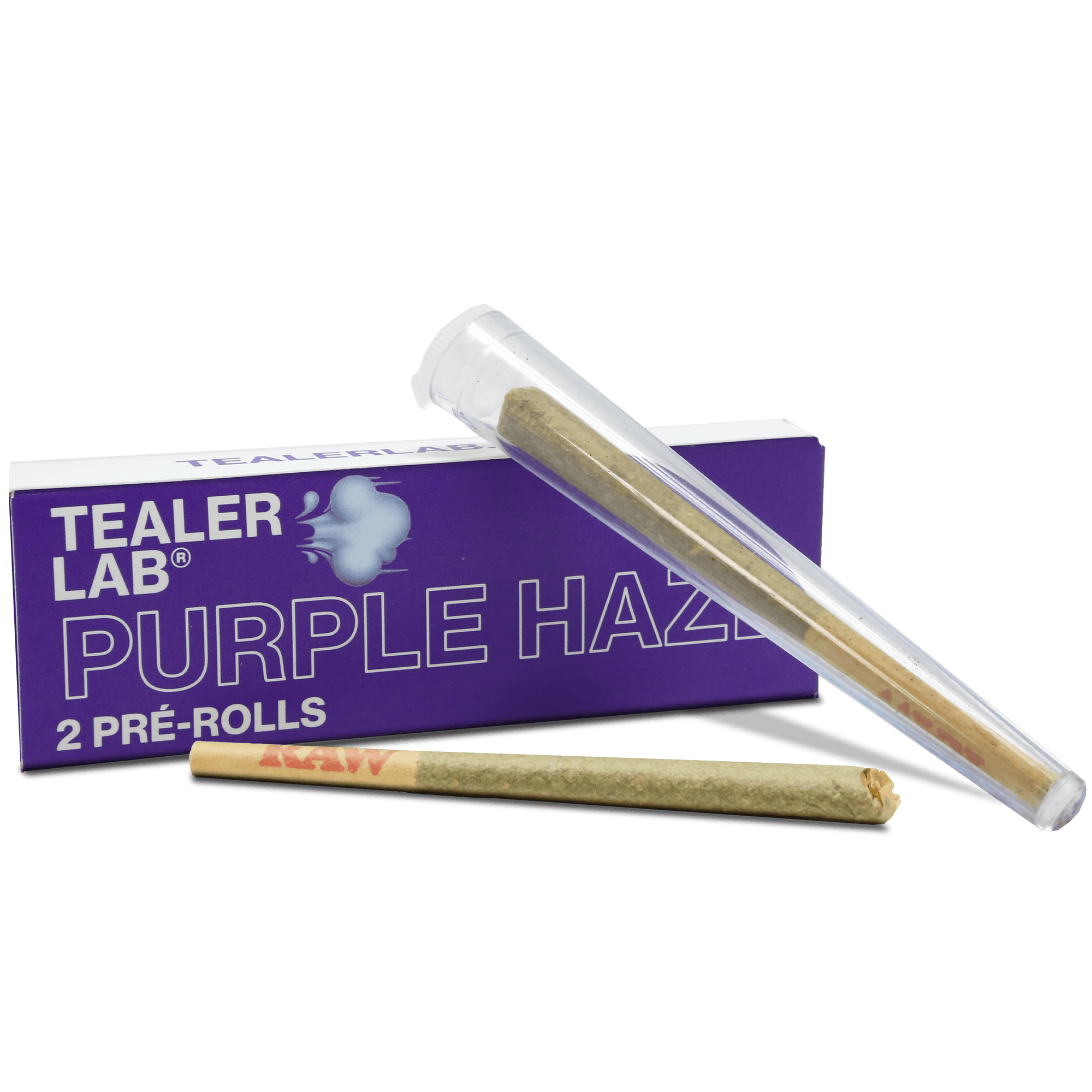 PreRolls Purple Haze - Fleur CBD | Tealerlab
