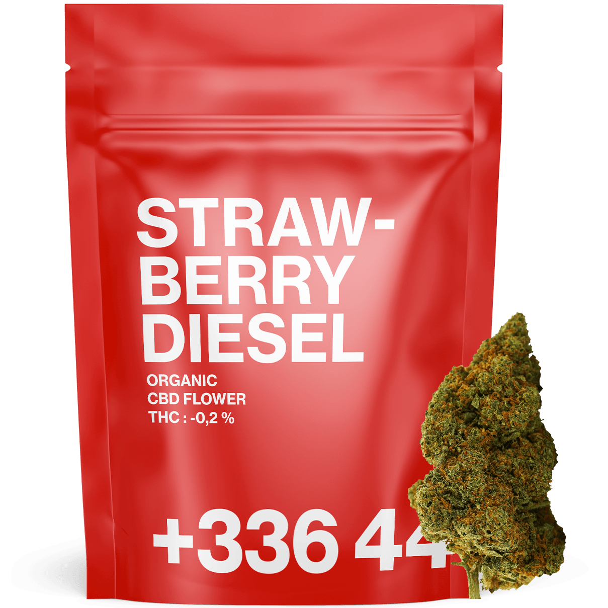 Strawberry Diesel - Fleur CBD | Tealerlab